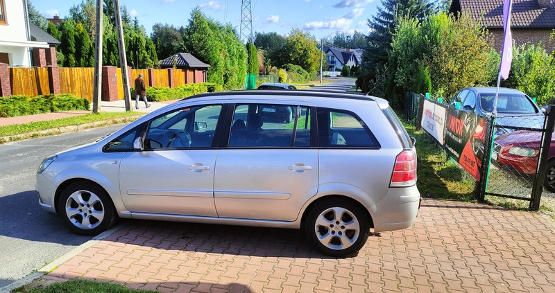 Opel Zafira cena 11999 przebieg: 249000, rok produkcji 2005 z Trzcianka małe 667